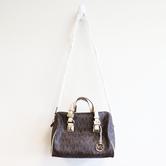 MICHAEL Michael Kors Handbags - Michael Kors Monogram Doctor Satchel Crossbody Bag